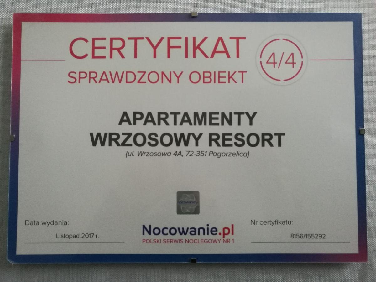 Wrzosowy Resort Pogorzelica Apartament Perlowy Sea&Forest Pogorzelica (Gmina Rewal) Exterior photo